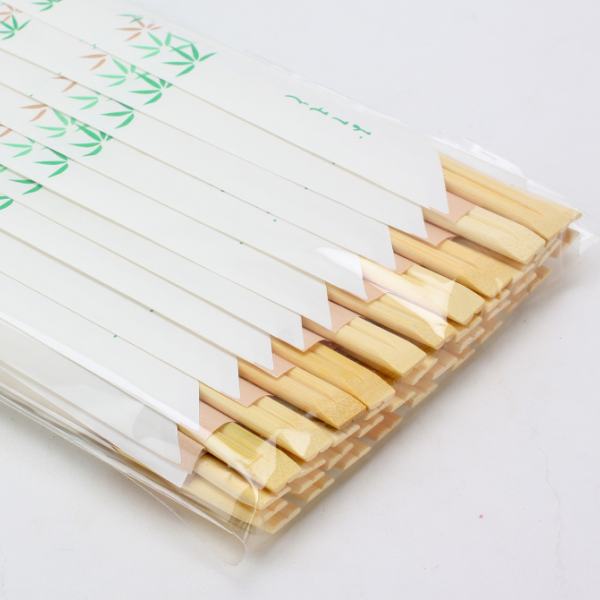 Half paper wrapped bamboo tensoge chopstick 