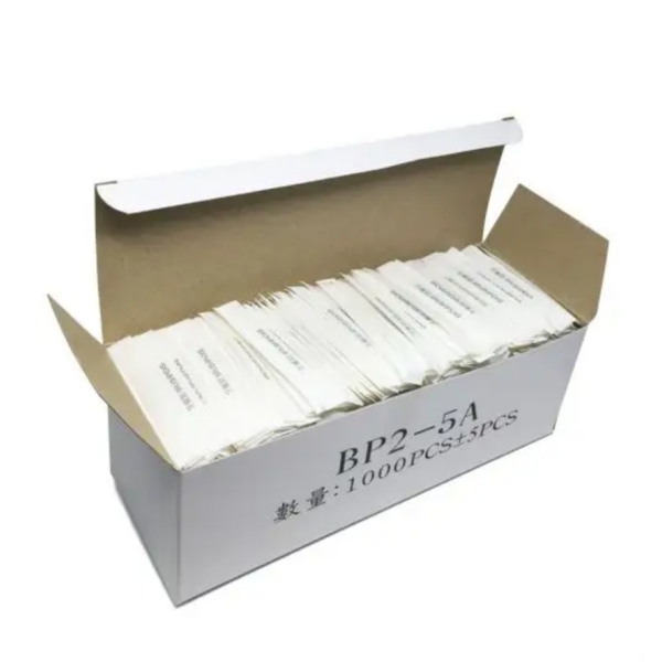 100% Natural Individual Paper Wrapped Bamboo Toothpicks Double-pointed , Package of 1000