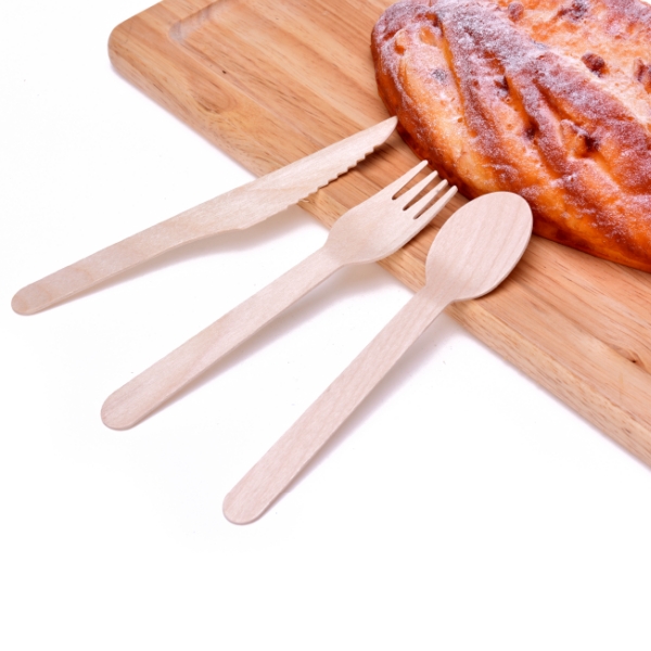 eco friendly disposable bamoo cutlery disposable cutlery set