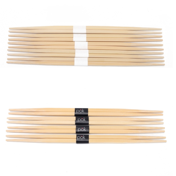 Bamboo japanese Chopstick with rolling paper